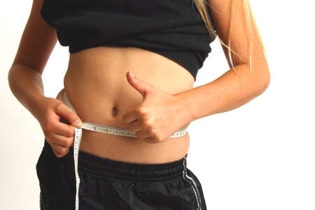 happy fit girlの写真素材