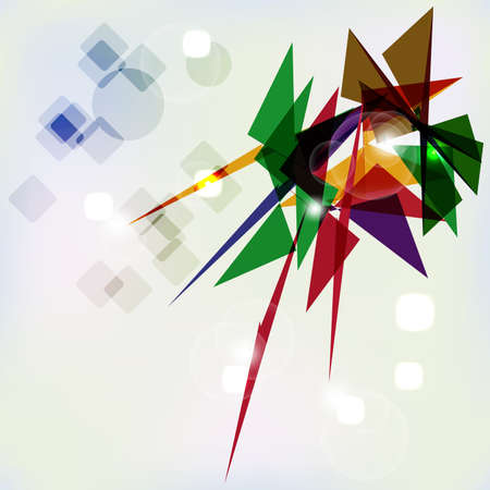Abstract geometric background. illustration.のイラスト素材