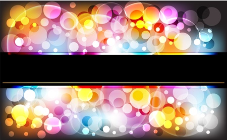 Abstract lights background. illustration.のイラスト素材