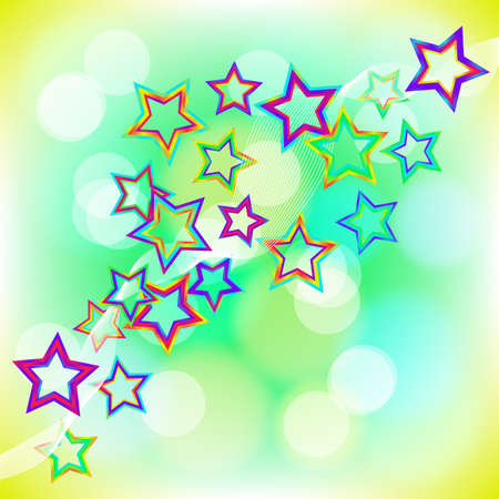 Abstract background with stars. Vector illustration.のイラスト素材