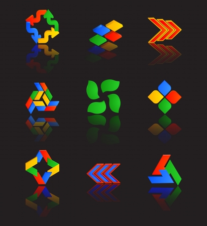 Icons Set for Web Applications, Internet & Website icons, Info graphic elements.	のイラスト素材