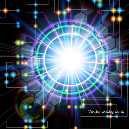 Abstract technology  internet high computer technology  background. のイラスト素材