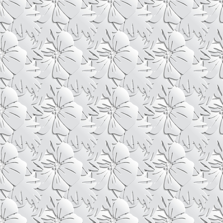Vector Floral  Seamless Pattern Background.のイラスト素材