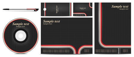 vector corporate identityのイラスト素材