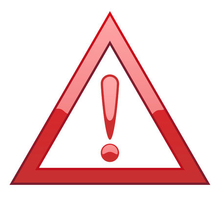 Vector attention signのイラスト素材