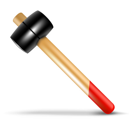 Detailed vector hammer. To see more great illustrations go to my portfolio....のイラスト素材