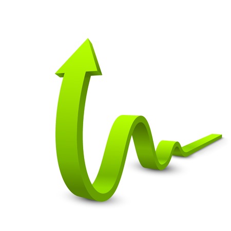 Arrow 3Dのイラスト素材