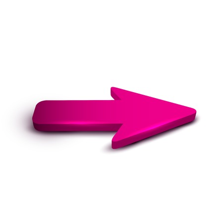Arrow 3Dのイラスト素材