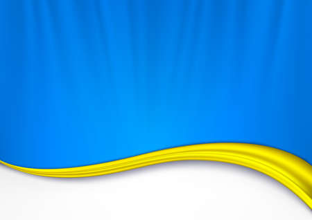 Wave lines abstract bright backgroundのイラスト素材