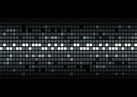 Pixel abstract dark vector background