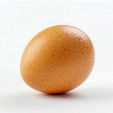 Eggs on White Background. Generative AI. high quality illustrationの素材