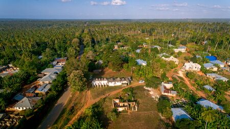 Kidichi Bath ruins, Zanzibarの写真素材