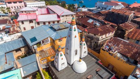 shree shiv shakti temple, Zanzibarの写真素材