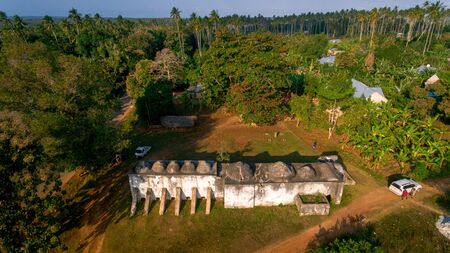 Kidichi Bath ruins, Zanzibarの写真素材