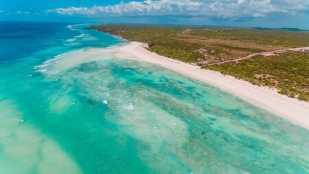 Matemwe coastline, Zanzibarの写真素材