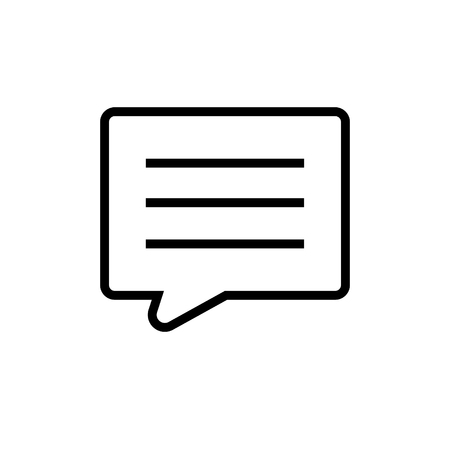 Messages isolated on whiteのイラスト素材
