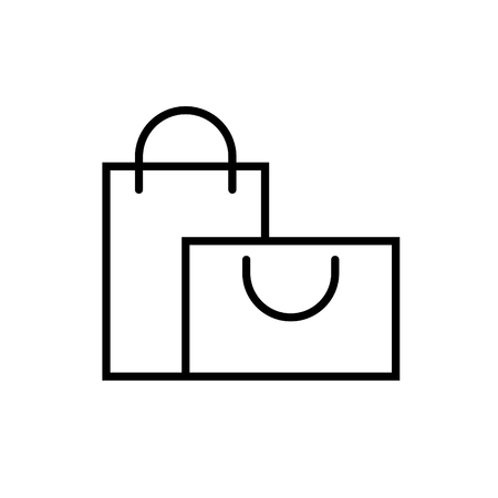 Buy packages with goodsのイラスト素材