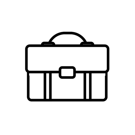Business bag flat styleのイラスト素材