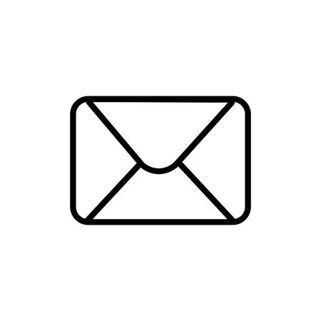 Closed envelope for email mailingのイラスト素材