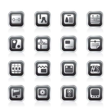 Business and Internet Icons - Vector Icon Setのイラスト素材