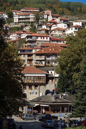 Town of Metsovo Epirus Greeceのeditorial素材