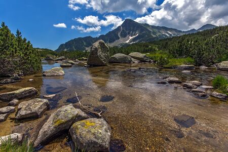 Banski Lakes Pirin Mountain Bulgariaの写真素材