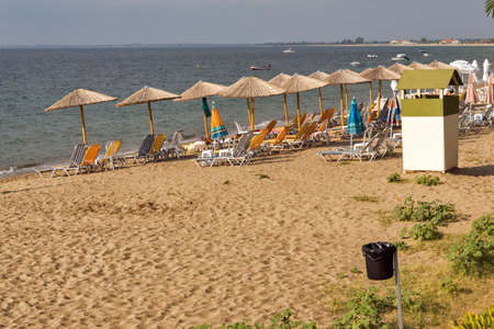 Alkinoos Beach Chalkidiki Central Macedonia Greeceの写真素材