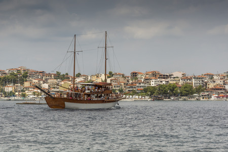 Neos Marmaras  Chalkidiki  Sithonia Central Macedonia Greeceの写真素材