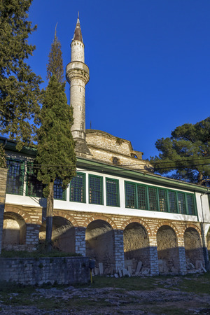 Aslan Pasha Mosque in the castle of Ioannina Epirus Greeceのeditorial素材