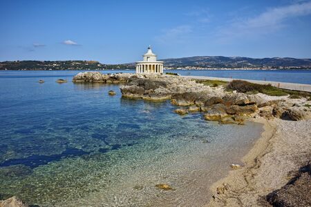 Lighthouse of St. Theodore at Argostoli,  Kefalonia, Ionian islands, Greeceの写真素材