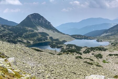 Amazing view of Gergiyski lakes,  Pirin Mountain, Bulgariaの写真素材