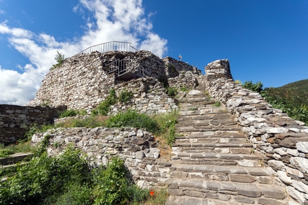 Medieval Fortification of Asen's Fortress, Asenovgrad, Plovdiv Region, Bulgariaの写真素材