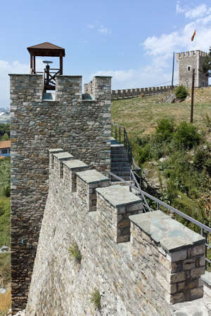SKOPJE, REPUBLIC OF MACEDONIA - 13 MAY 2017: Skopje fortress (Kale fortress) in the Old Town, Republic of Macedoniaのeditorial素材
