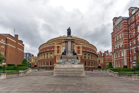 LONDON, ENGLAND - JUNE 18 2016: Amazing view of Royal Albert Hall, London, Great Britainのeditorial素材