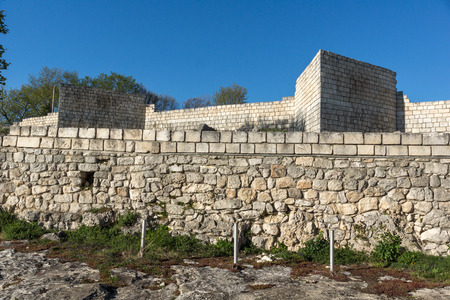 Archaeological site Shumen fortress near Town of Shoumen, Bulgaria