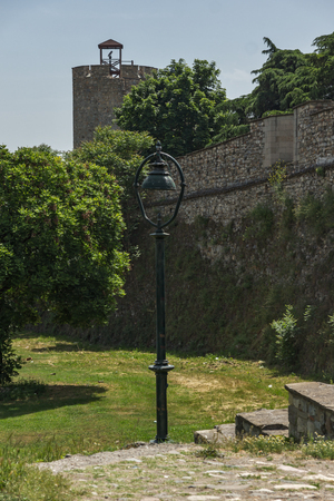 SKOPJE, REPUBLIC OF MACEDONIA - 13 MAY 2017: Skopje fortress (Kale fortress) in the Old Town, Republic of Macedoniaのeditorial素材