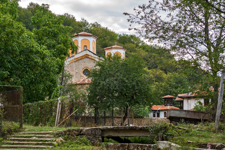 ETROPOLE MONASTERY, BULGARIA - SEPTEMBER 21, 2013:  The Etropole Monastery of the Holy Trinity,...