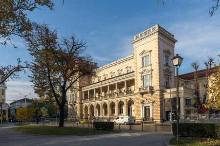 SOFIA, BULGARIA - NOVEMBER 7, 2017: bulding of Military Club in center of city of Sofia, Bulgariaのeditorial素材