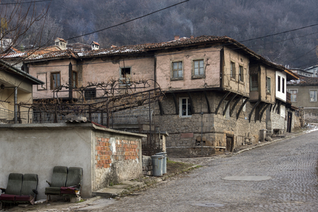 BRATSIGOVO, BULGARIA - DECEMBER 23, 2013:  Historical Town of Bratsigovo, Pazardzhik Region, Bulgariaのeditorial素材
