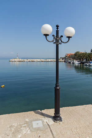 Amazing view of Skala Sotiros, Thassos island, East Macedonia and Thrace, Greeceの写真素材
