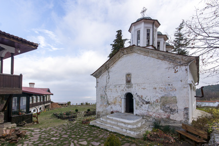 Medieval Lozen Monastery of Holy Savior (Sveti Spas), Sofia City region, Bulgariaのeditorial素材
