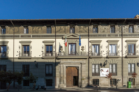 MADRID, SPAIN - JANUARY 22, 2018:  Typical Street in City of Madrid, Spainのeditorial素材