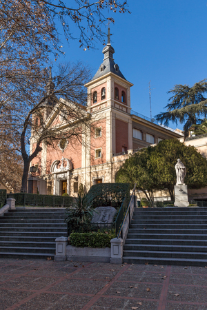 MADRID, SPAIN - JANUARY 22, 2018: Basilica of Our Lady of Atocha in City of Madrid, Spainのeditorial素材