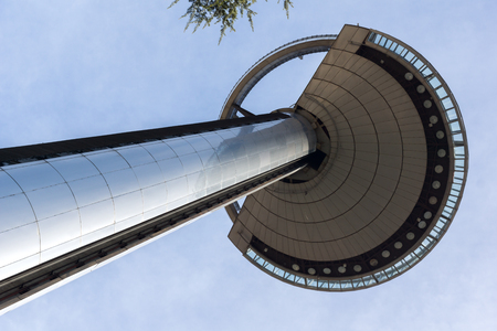 MADRID, SPAIN - JANUARY 23, 2018: Lighthouse of Moncloa in City of Madrid, Spainのeditorial素材