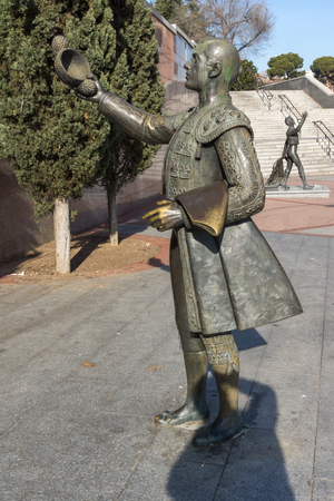 MADRID, SPAIN - JANUARY 24, 2018:  Las Ventas Bullring (Plaza de Toros de Las Ventas) situated at Plaza de torros in City of Madrid, Spainのeditorial素材