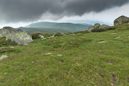 Amazing Landscape of Vitosha Mountain from Cherni Vrah Peak, Sofia City Region, Bulgaria