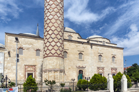 EDIRNE, TURKEY - MAY 26, 2018:  Uc Serefeli mosque Mosque in the center of city of Edirne,  East Thrace, Turkeyのeditorial素材