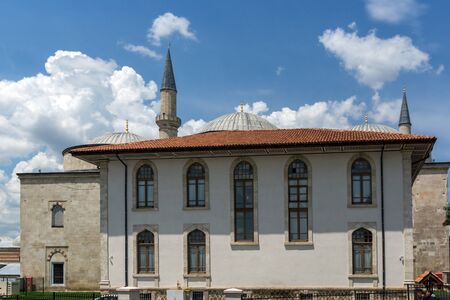 EDIRNE, TURKEY - MAY 26, 2018: Eski Camii Mosque in city of Edirne,  East Thrace, Turkeyのeditorial素材