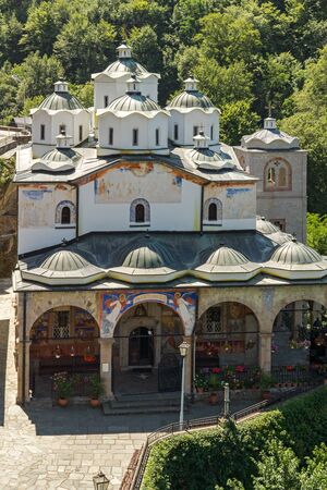 OSOGOVO MONASTRY, MACEDONIA - JULY 21, 2018: Medieval Monastery St. Joachim of Osogovo, Kriva...