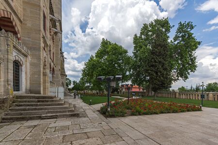 EDIRNE, TURKEY - MAY 26, 2018: Outside view of Built by architect Mimar Sinan between 1569 and 1575 Selimiye Mosque  in city of Edirne,  East Thrace, Turkeyのeditorial素材